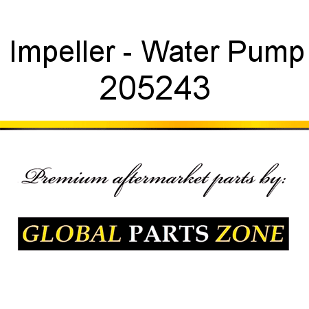Impeller - Water Pump 205243