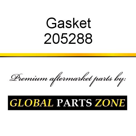 Gasket 205288