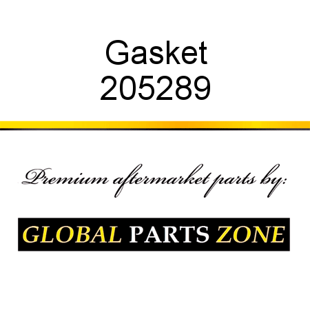 Gasket 205289