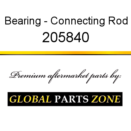 Bearing - Connecting Rod 205840