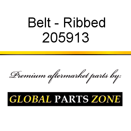 Belt - Ribbed 205913