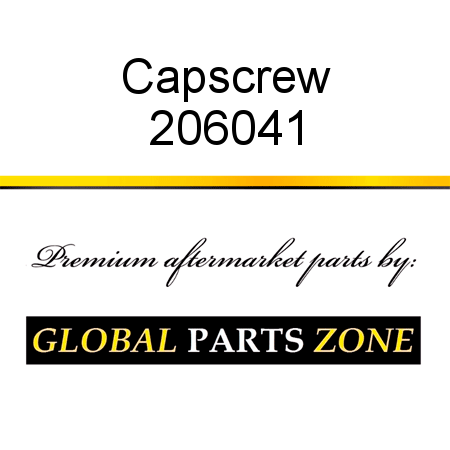 Capscrew 206041