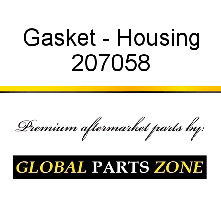 Gasket - Housing 207058