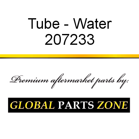 Tube - Water 207233