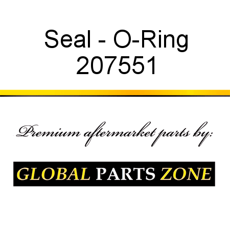 Seal - O-Ring 207551