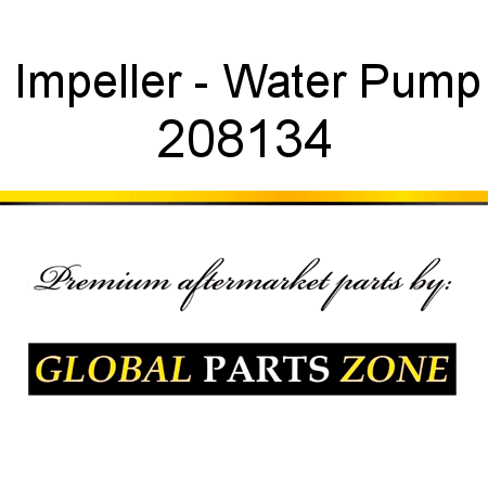 Impeller - Water Pump 208134