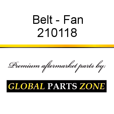 Belt - Fan 210118