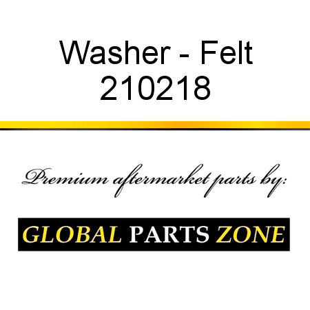 Washer - Felt 210218