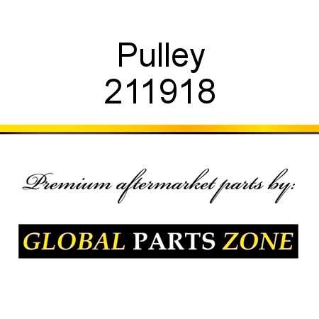 Pulley 211918