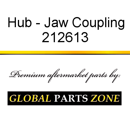 Hub - Jaw Coupling 212613