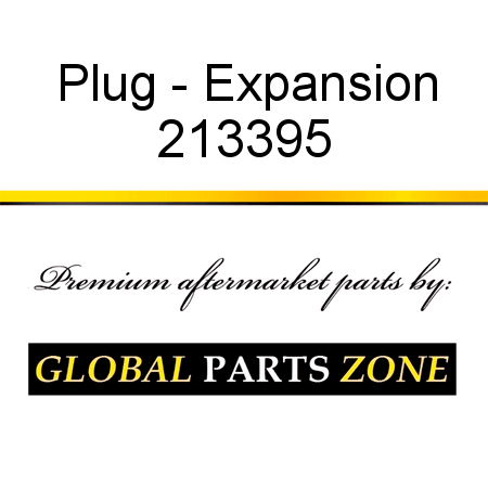 Plug - Expansion 213395