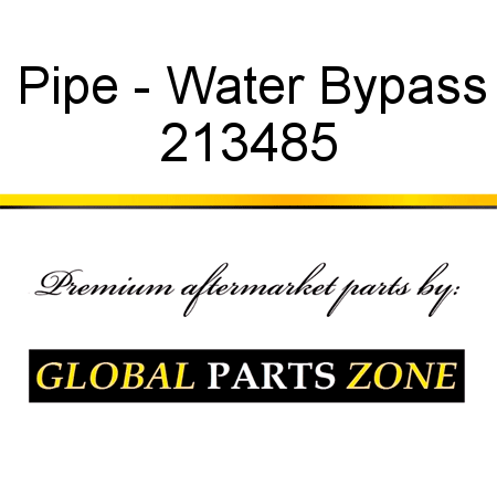 Pipe - Water Bypass 213485