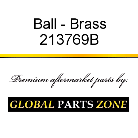 Ball - Brass 213769B