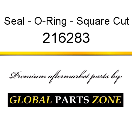 Seal - O-Ring - Square Cut 216283