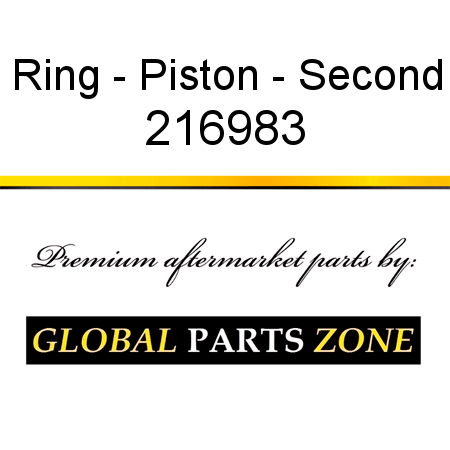 Ring - Piston - Second 216983