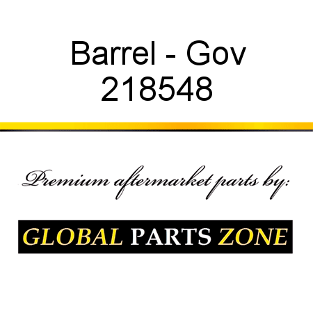 Barrel - Gov 218548
