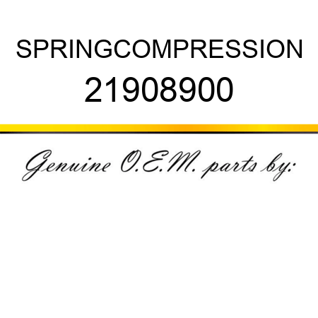 SPRING,COMPRESSION 21908900