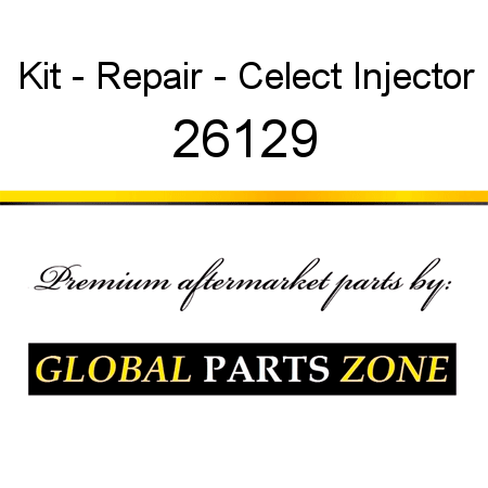 Kit - Repair - Celect Injector 26129