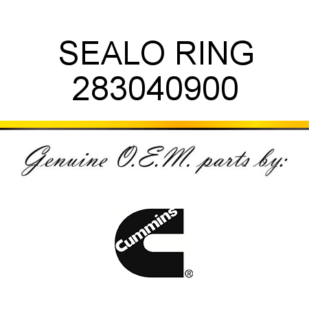 SEAL,O RING 283040900