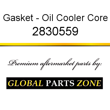 Gasket - Oil Cooler Core 2830559