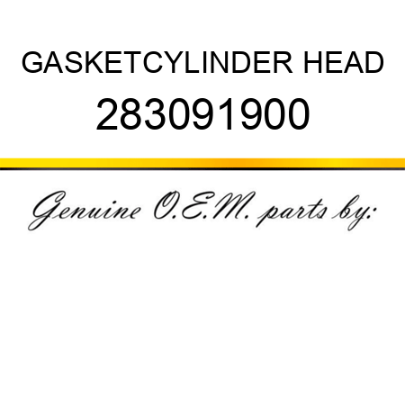 GASKET,CYLINDER HEAD 283091900