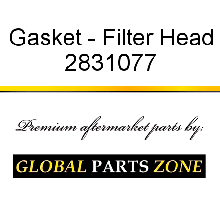 Gasket - Filter Head 2831077