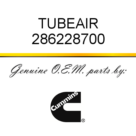 TUBE,AIR 286228700