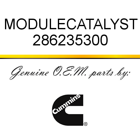 MODULE,CATALYST 286235300