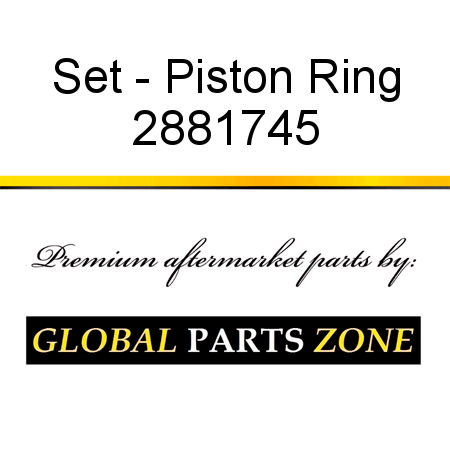 Set - Piston Ring 2881745