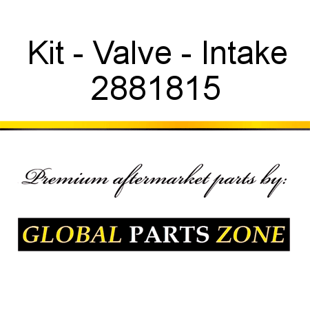 Kit - Valve - Intake 2881815