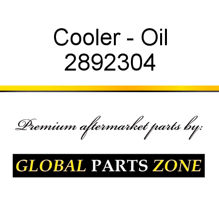 Cooler - Oil 2892304