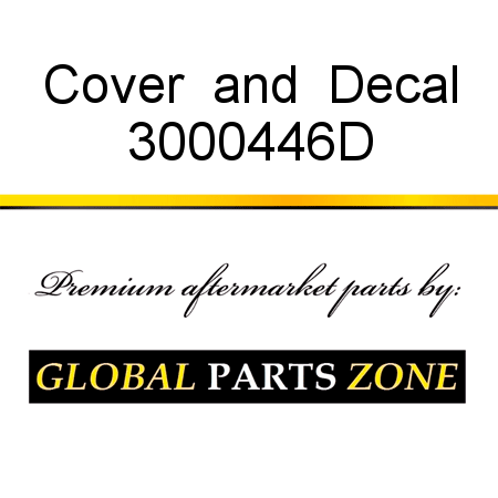 Cover & Decal 3000446D