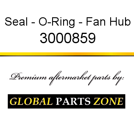 Seal - O-Ring - Fan Hub 3000859