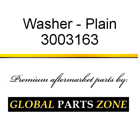 Washer - Plain 3003163
