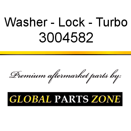 Washer - Lock - Turbo 3004582
