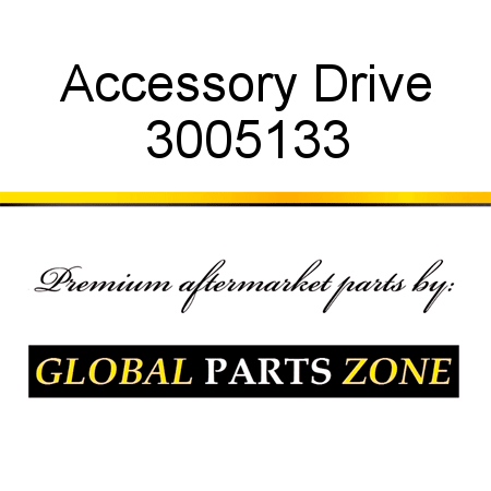 Accessory Drive 3005133