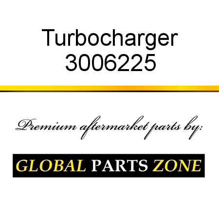 Turbocharger 3006225