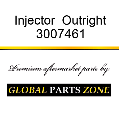 Injector  Outright 3007461