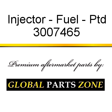 Injector - Fuel - Ptd 3007465