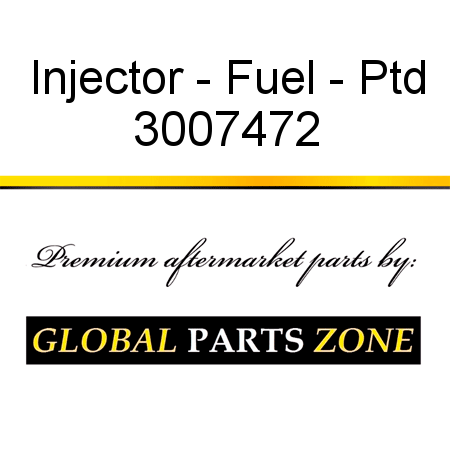Injector - Fuel - Ptd 3007472