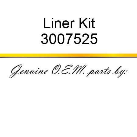 Liner Kit 3007525