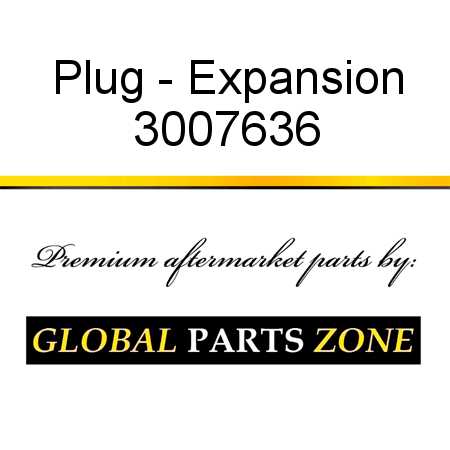 Plug - Expansion 3007636