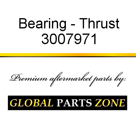 Bearing - Thrust 3007971