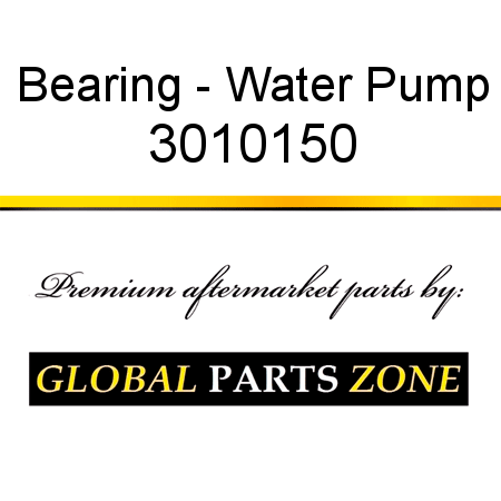 Bearing - Water Pump 3010150