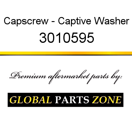 Capscrew - Captive Washer 3010595