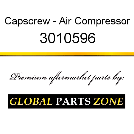 Capscrew - Air Compressor 3010596