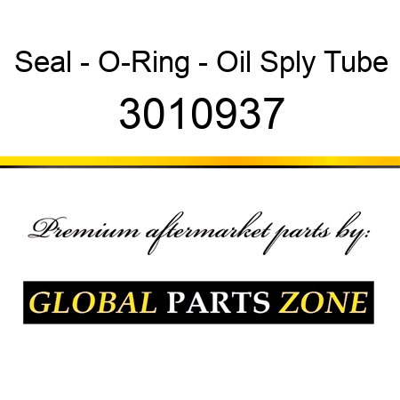 Seal - O-Ring - Oil Sply Tube 3010937