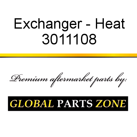 Exchanger - Heat 3011108