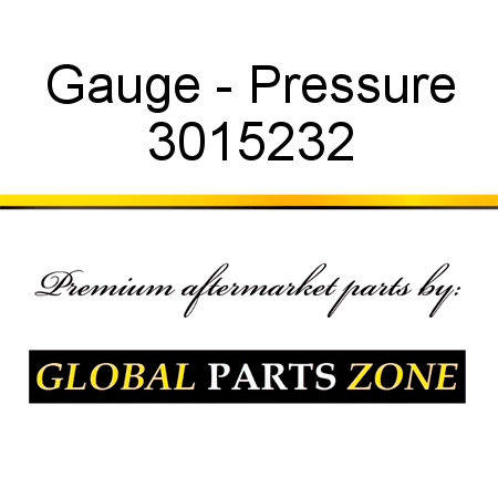 Gauge - Pressure 3015232
