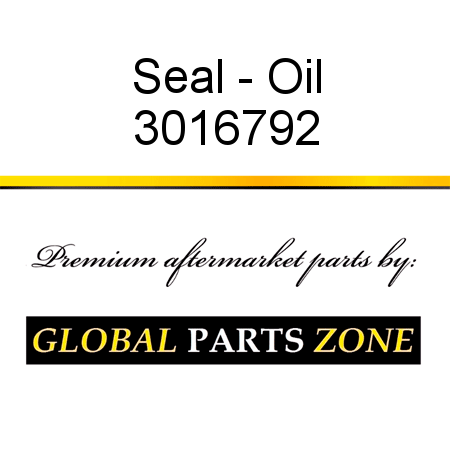 Seal - Oil 3016792